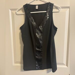 Old Navy women’s tank-size small-grey with sequins